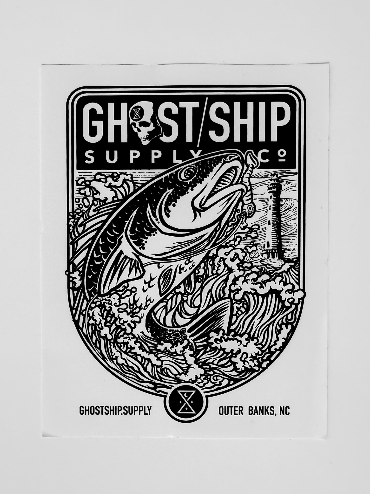 Redfish Badge - 2 Colors - GHOSTSHIP.Supply