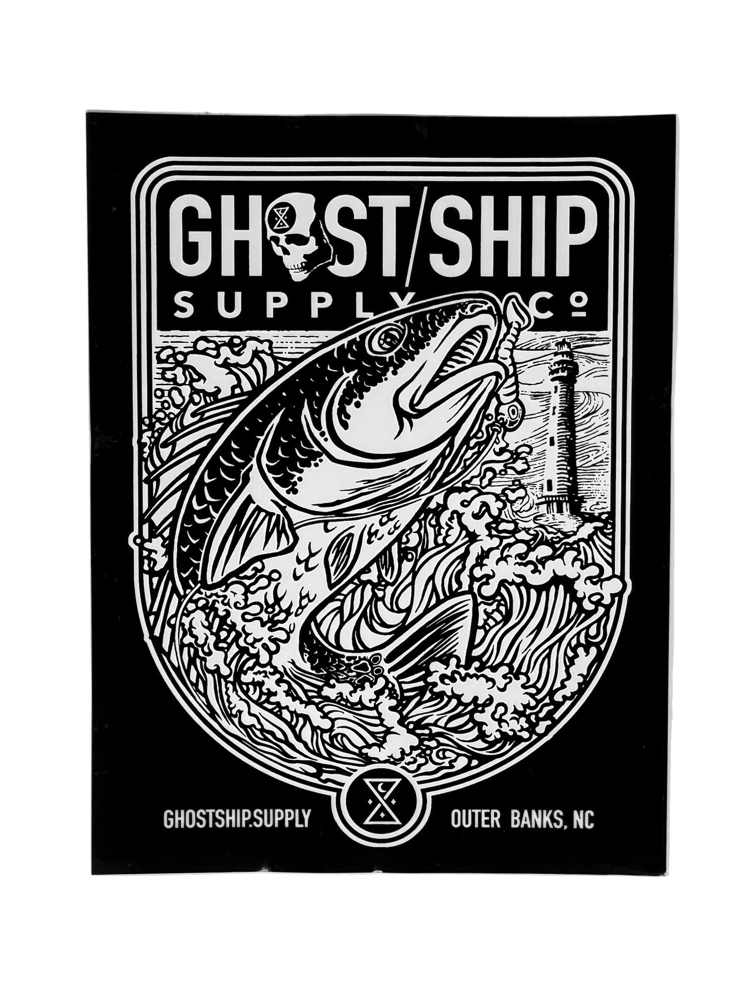 Redfish Badge - 2 Colors - GHOSTSHIP.Supply