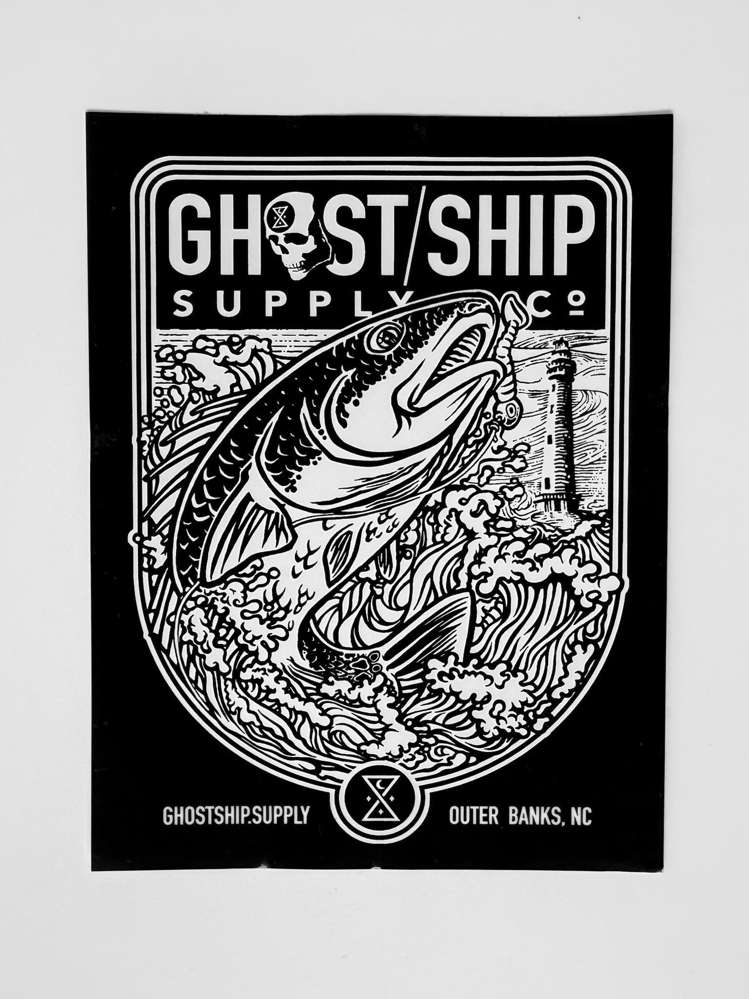 Redfish Badge - 2 Colors - GHOSTSHIP.Supply