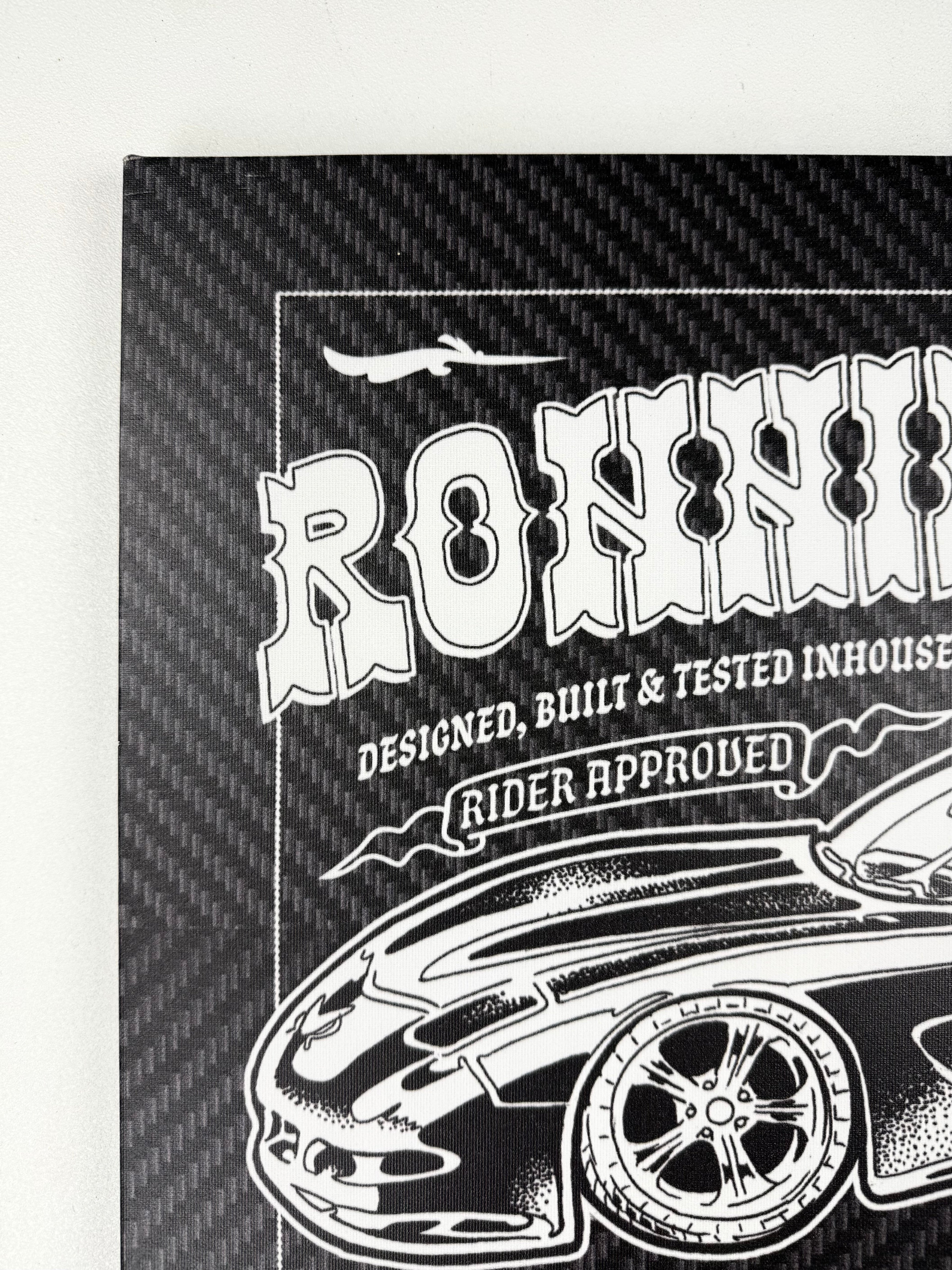 RONNIE'S GARAGE - Ronnie O'Neal Pro Model Art Canvas 20x16 - GHOSTSHIP.Supply