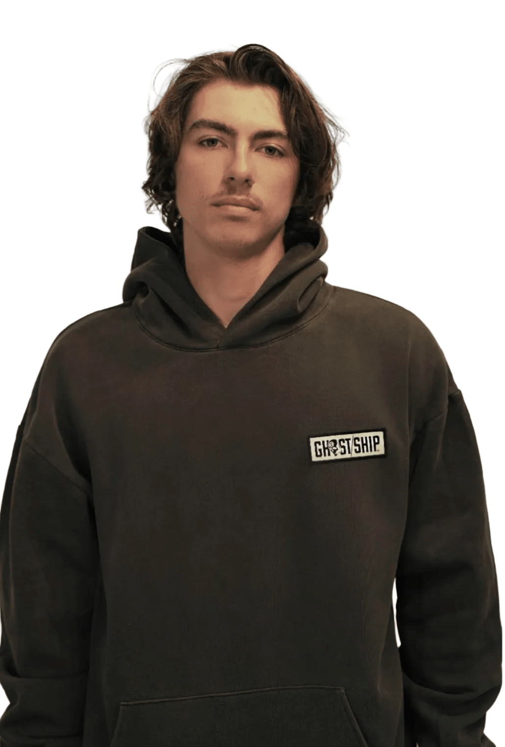 Stencil Skull Heavyweight Hoodie - GHOSTSHIP.Supply