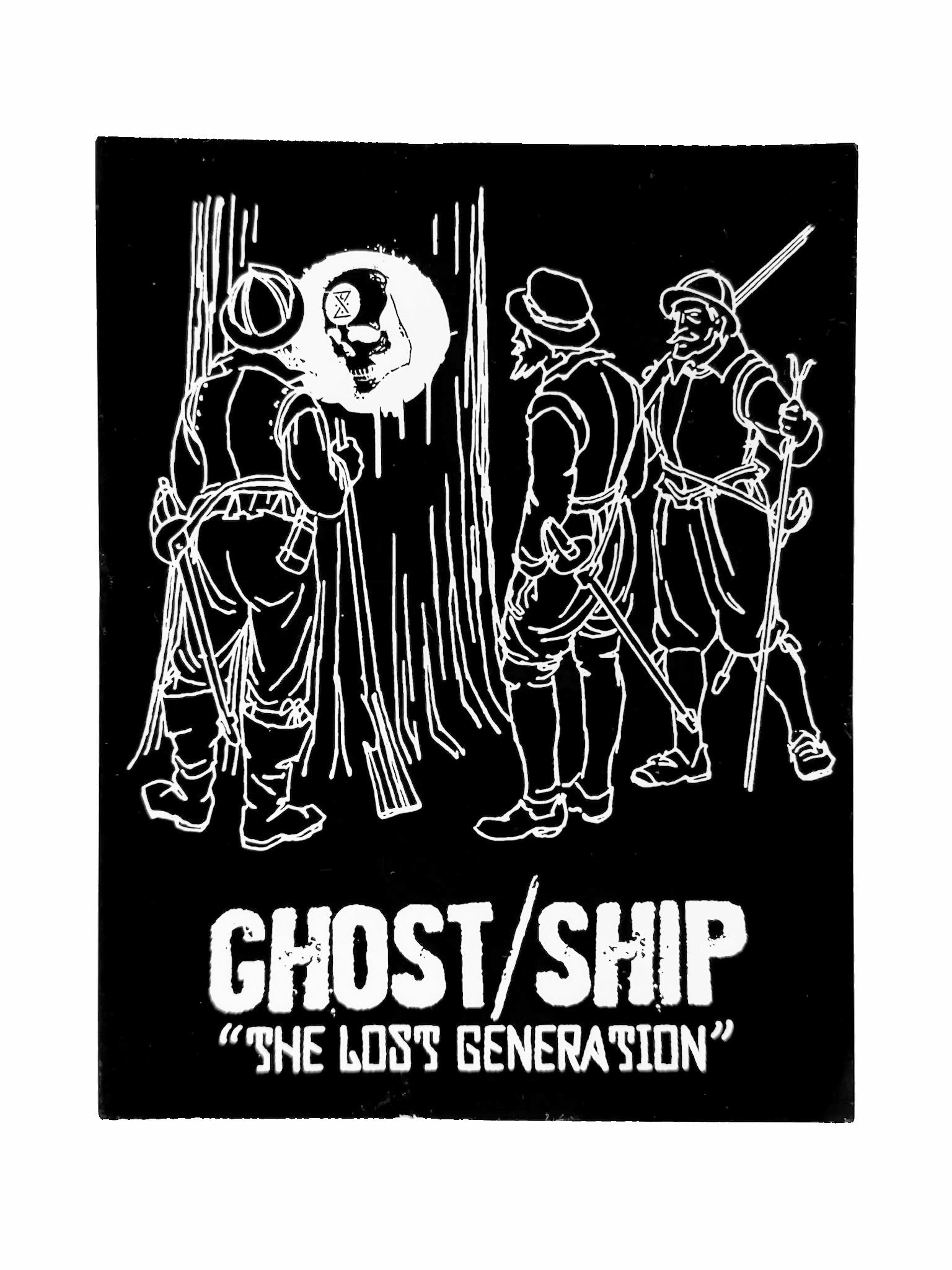The Lost Generation Stickers - 2 Colors - GHOSTSHIP.Supply