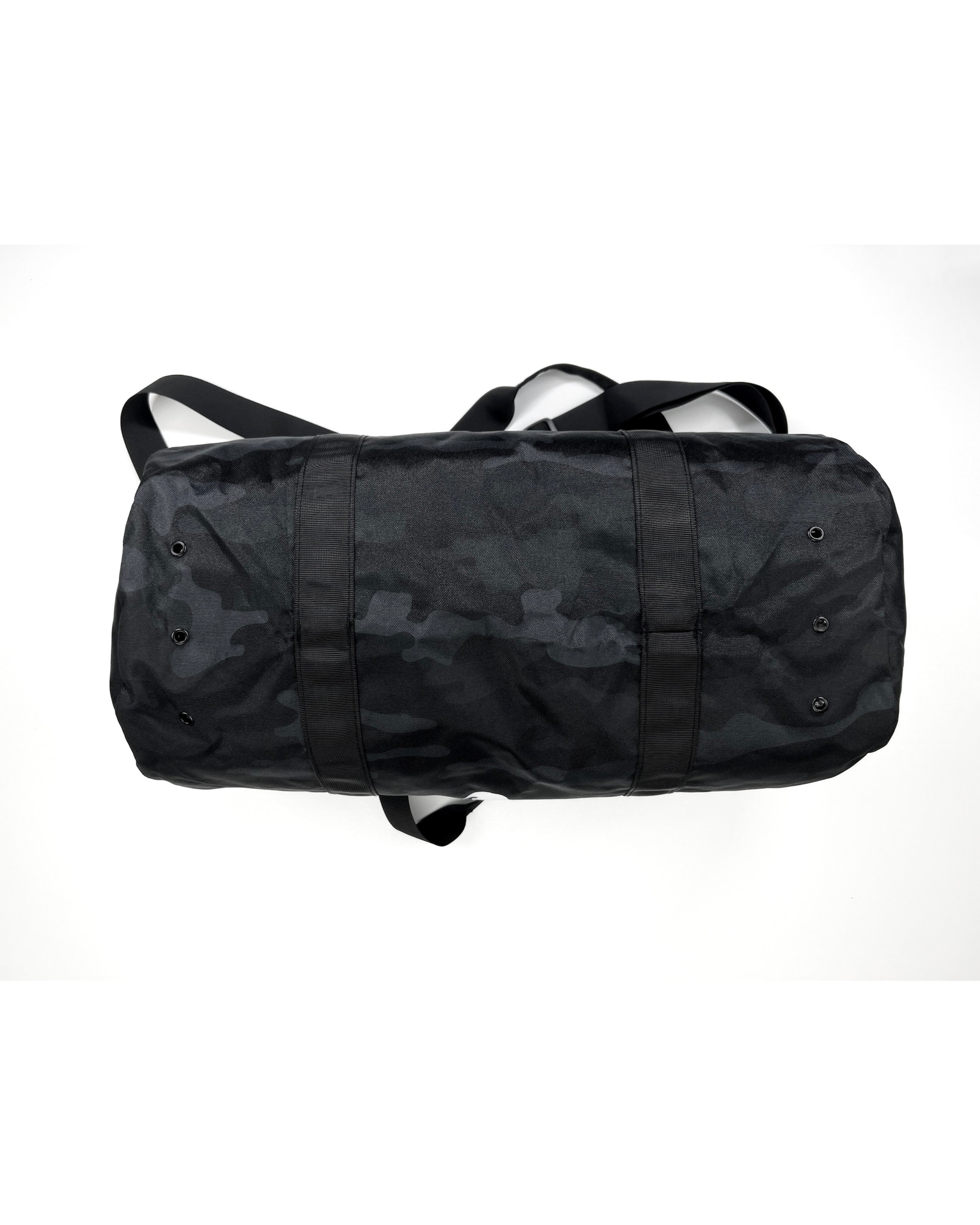 Black Camo Print Ominous Skull Duffle Bag - GHOSTSHIP.Supply