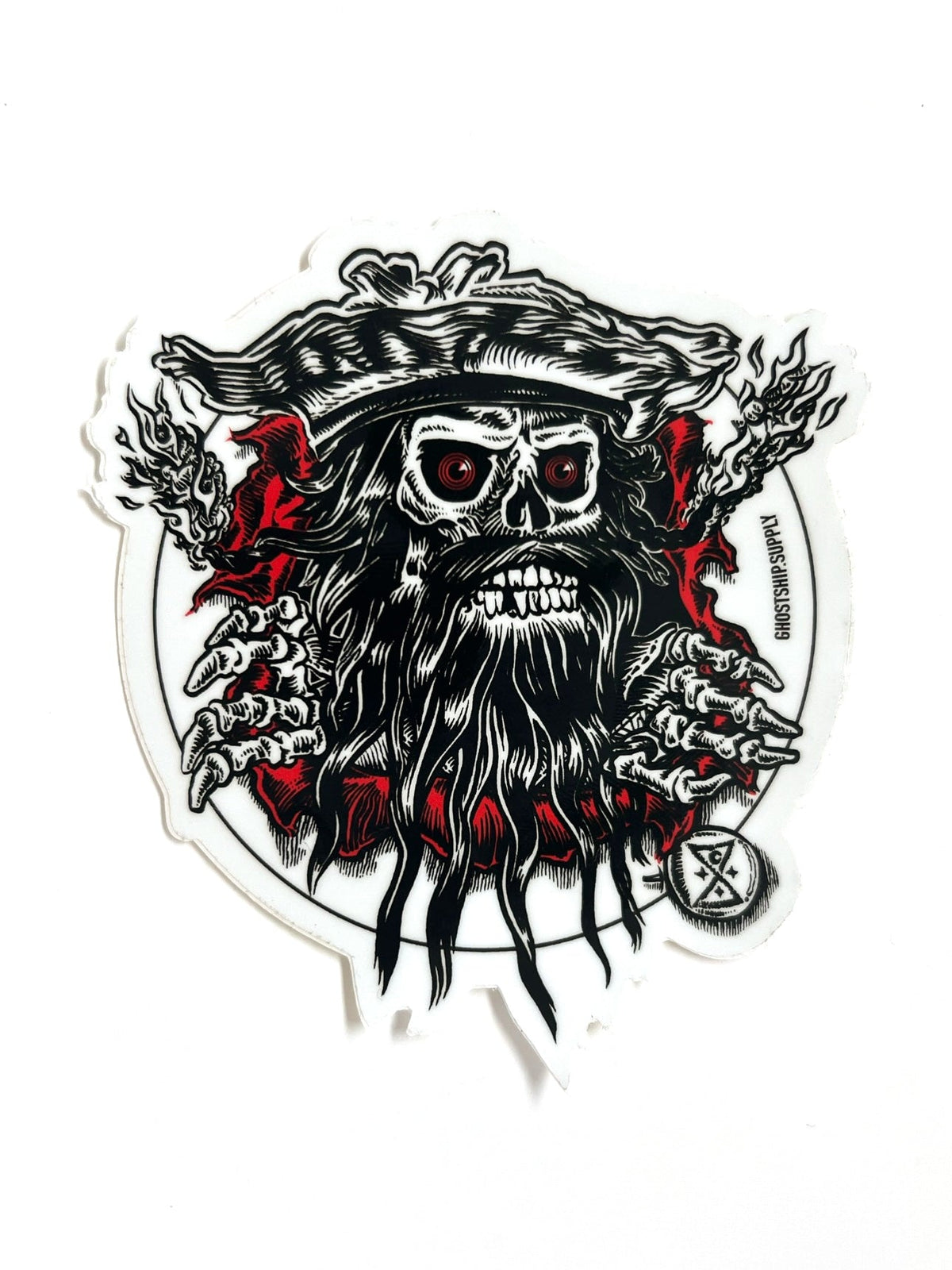 Blackbeard Sticker STICKERS