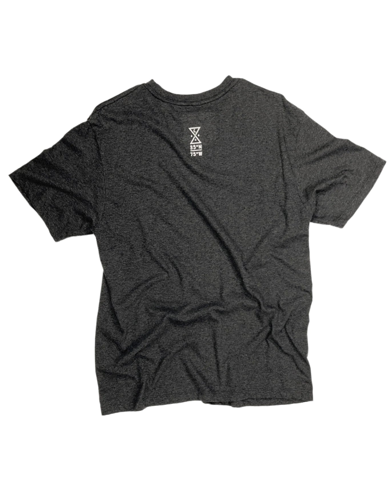 Coordinates Dark Gray Heather Tee - GHOSTSHIP.Supply
