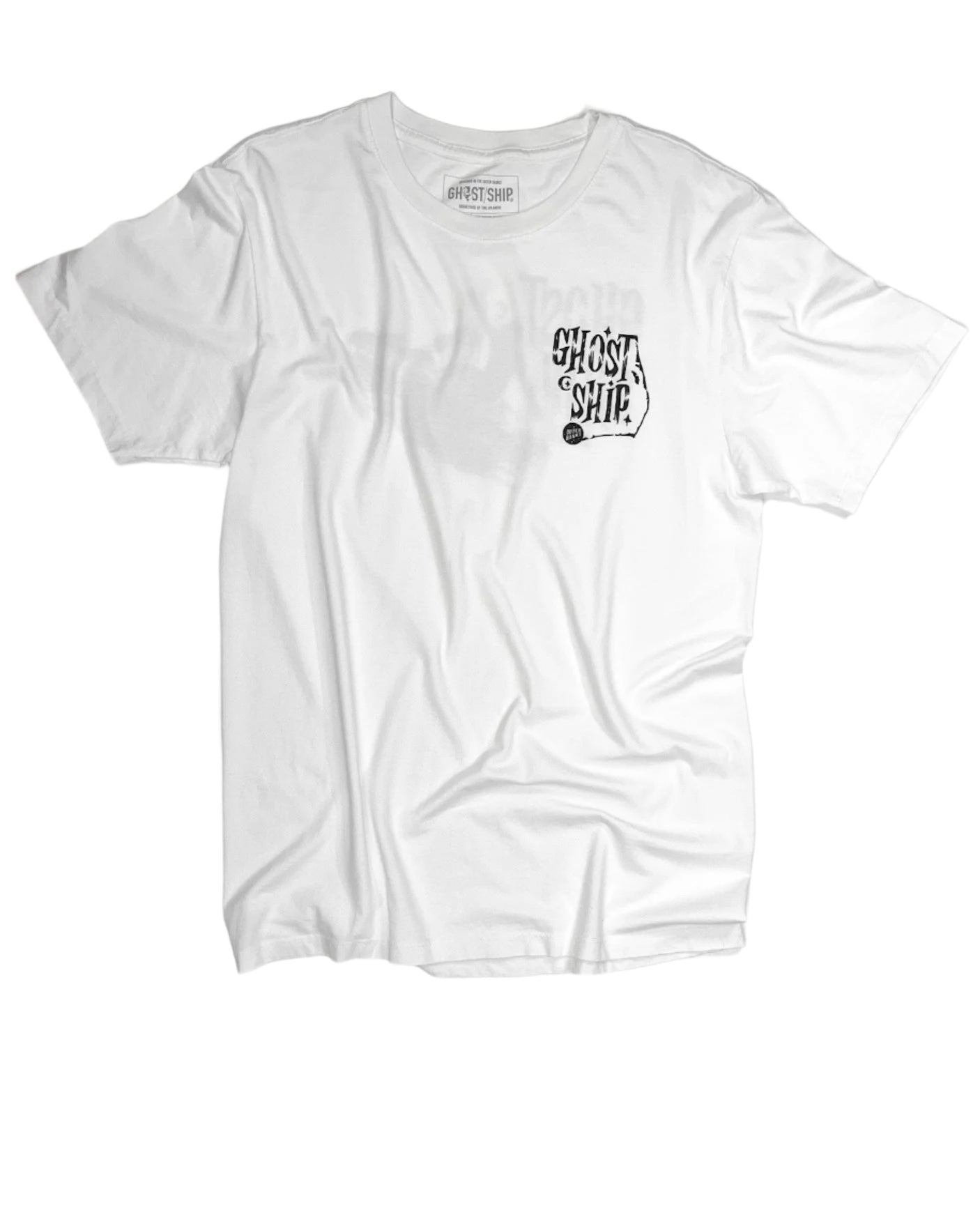 Cutback White Tee - GHOSTSHIP.Supply