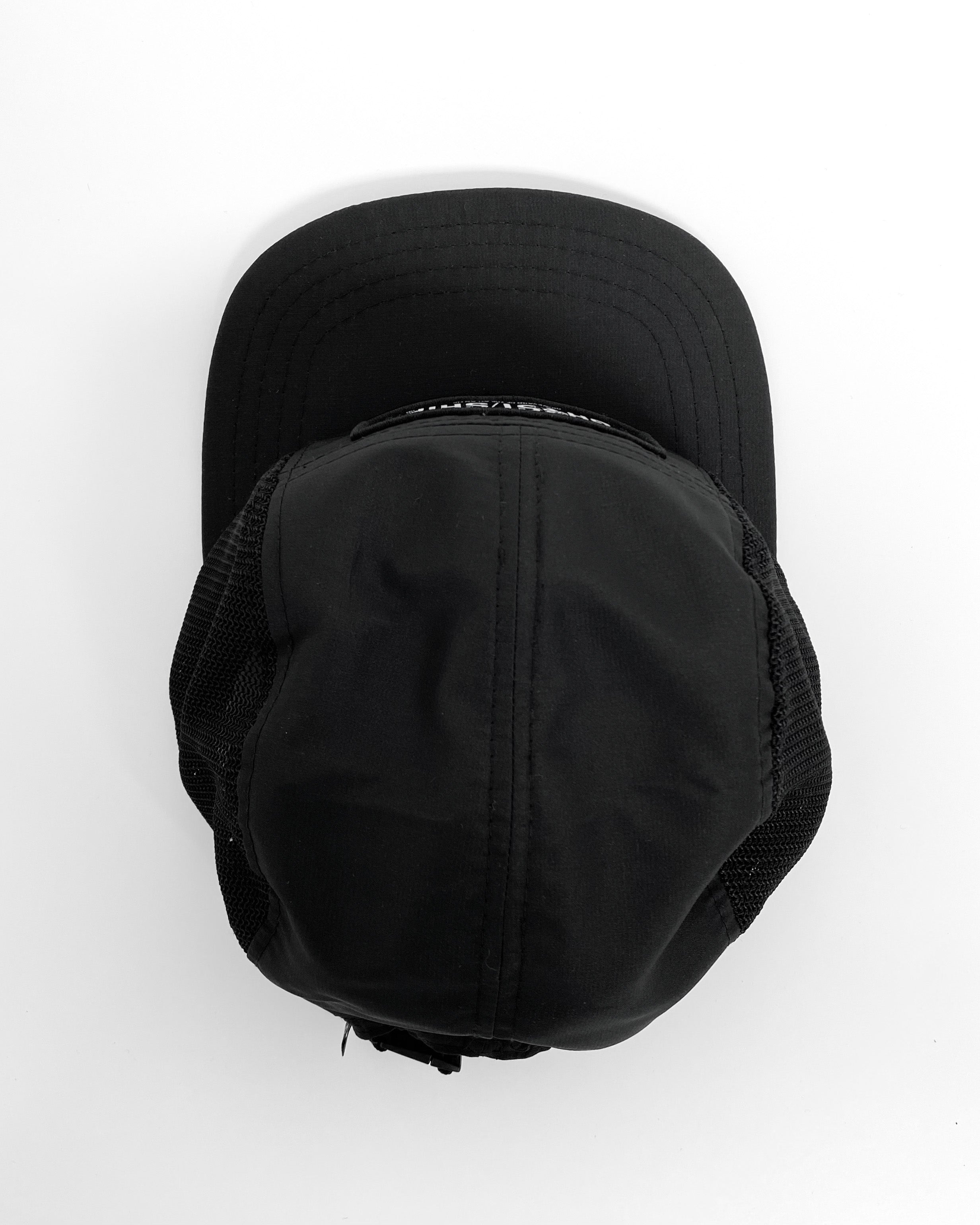 Ghost Ship Black UV Lite Runner Hat