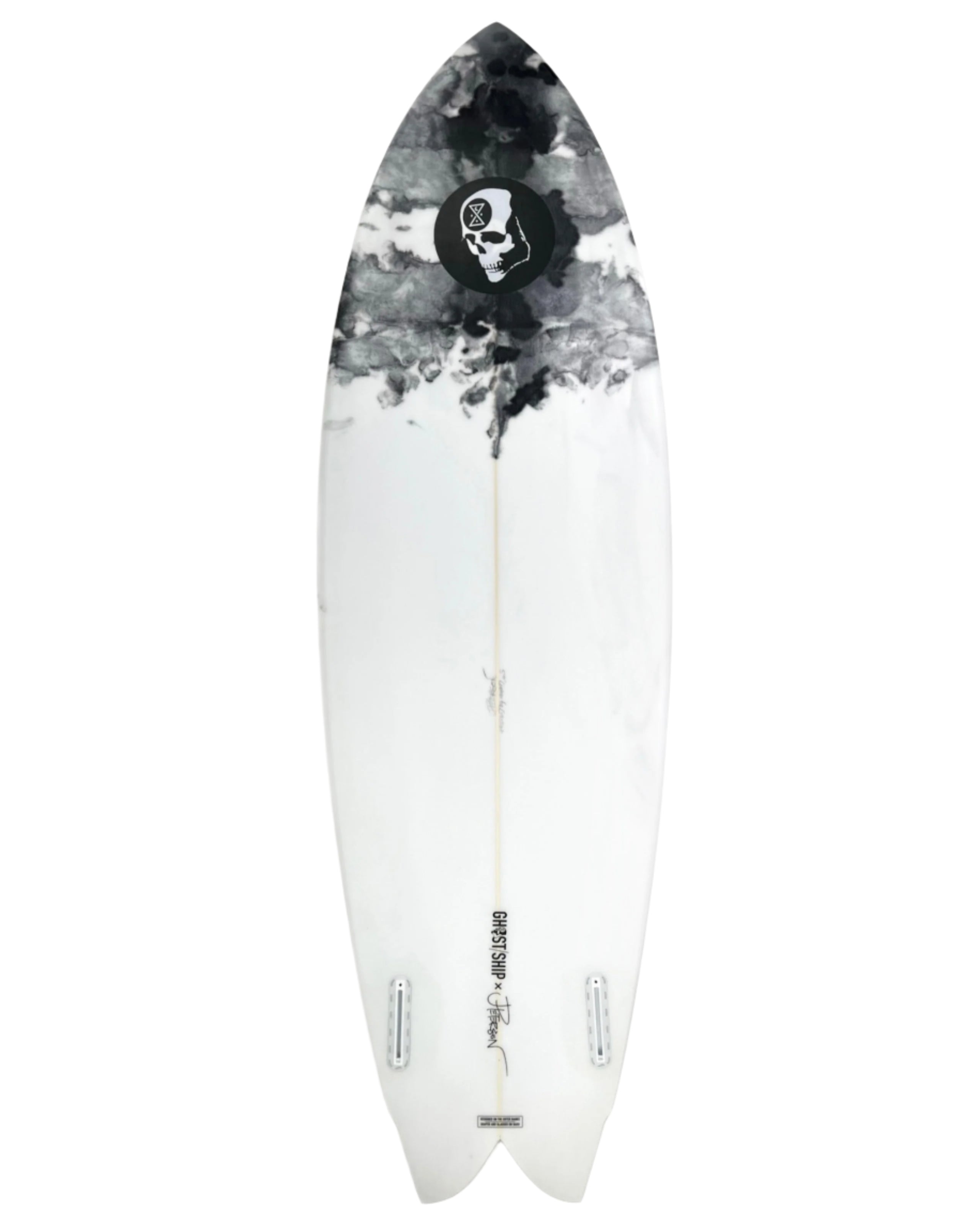 Ghost Ship x Josh Peterson Rorschach Fish Surfboard 5'10" - GHOSTSHIP.Supply