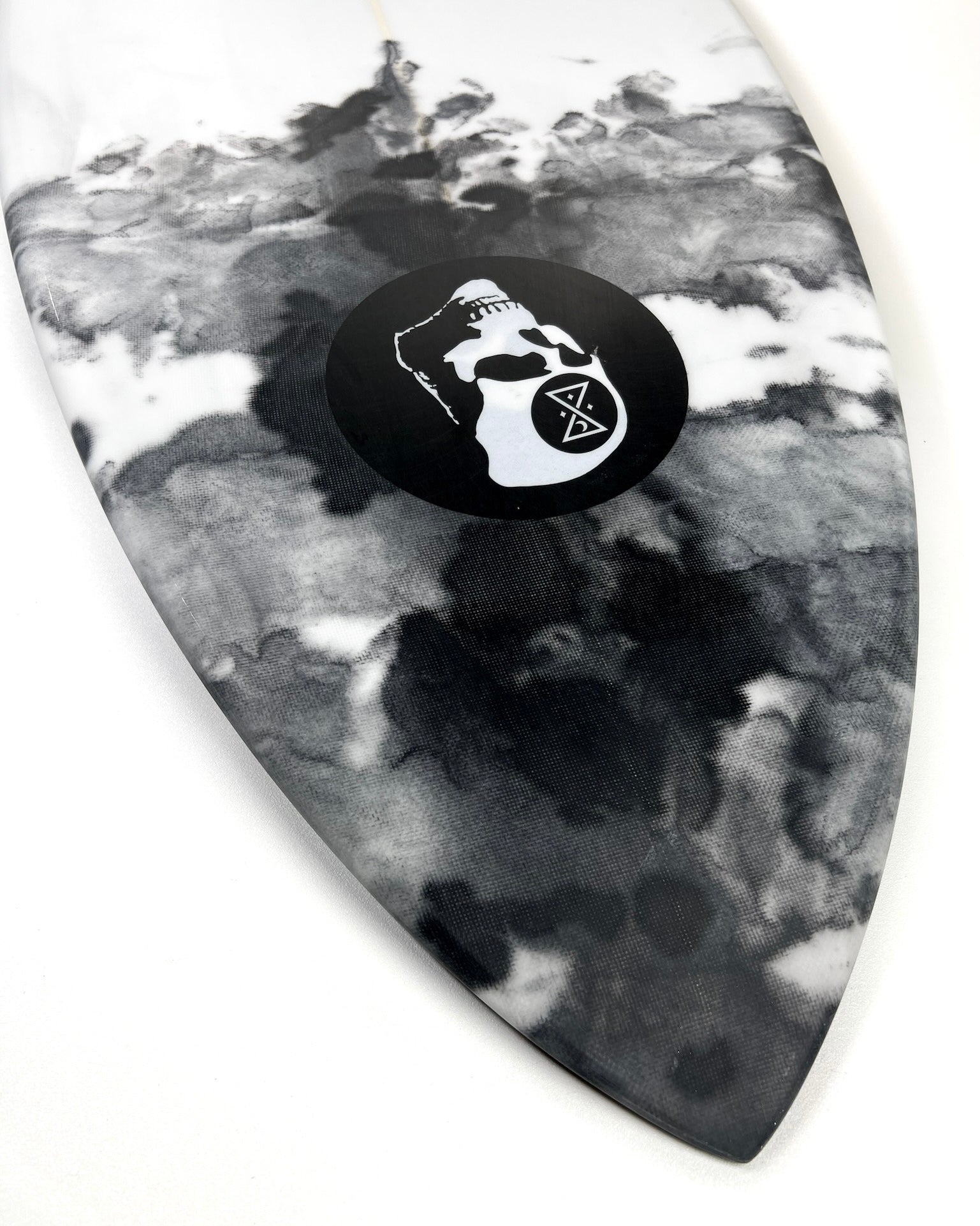 Ghost Ship x Josh Peterson Rorschach Fish Surfboard 5'10