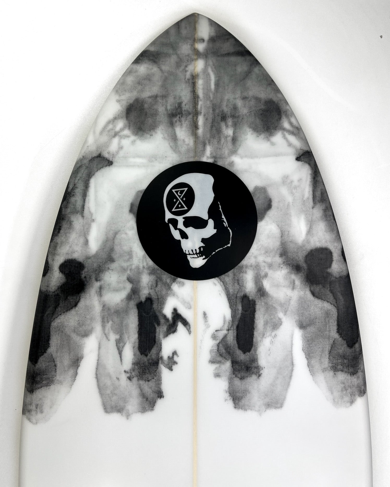 Ghost Ship x Josh Peterson Rorschach Fish Surfboard 5’6” - GHOSTSHIP.Supply