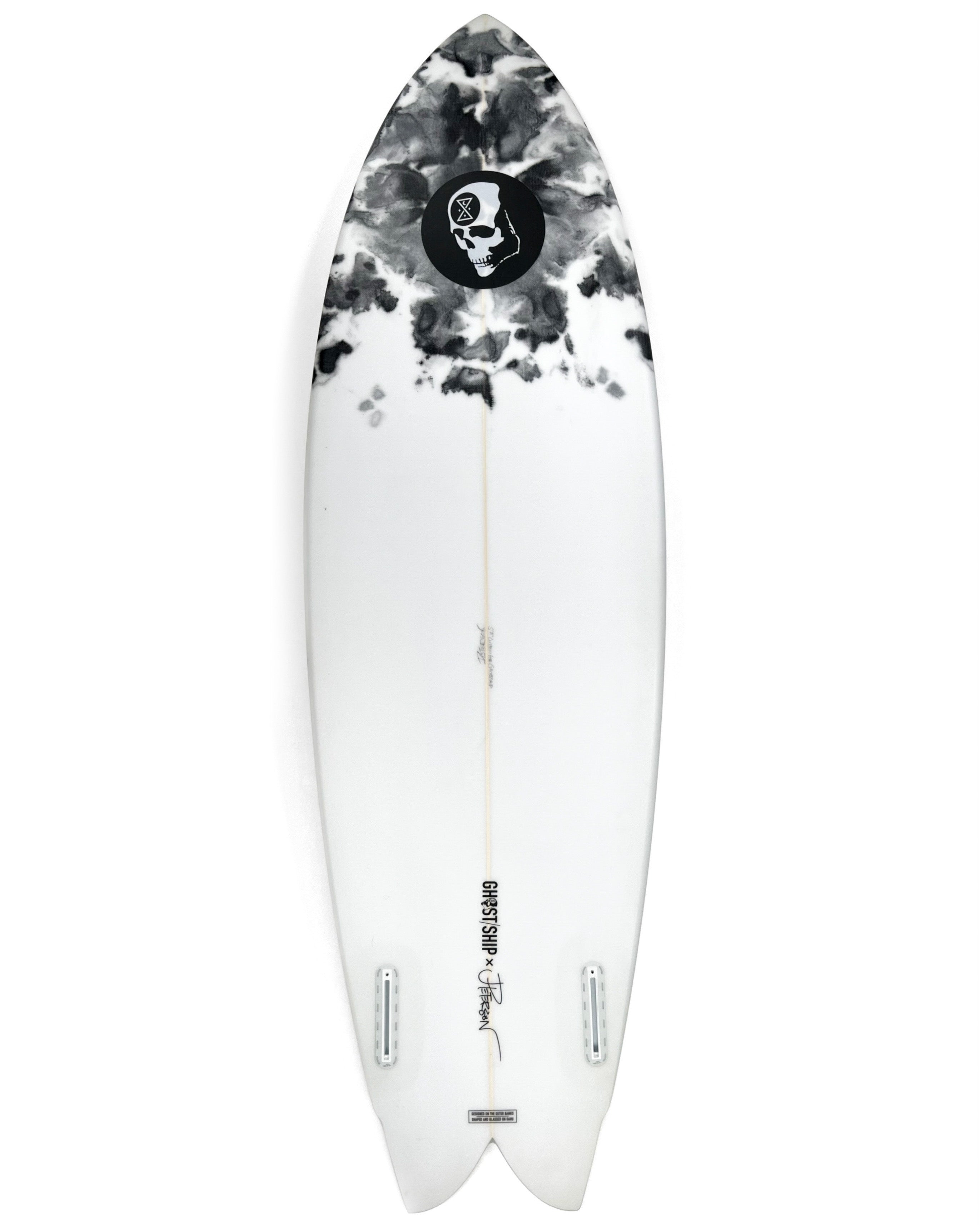 Ghost Ship x Josh Peterson Rorschach Fish Surfboard 5’8” - GHOSTSHIP.Supply