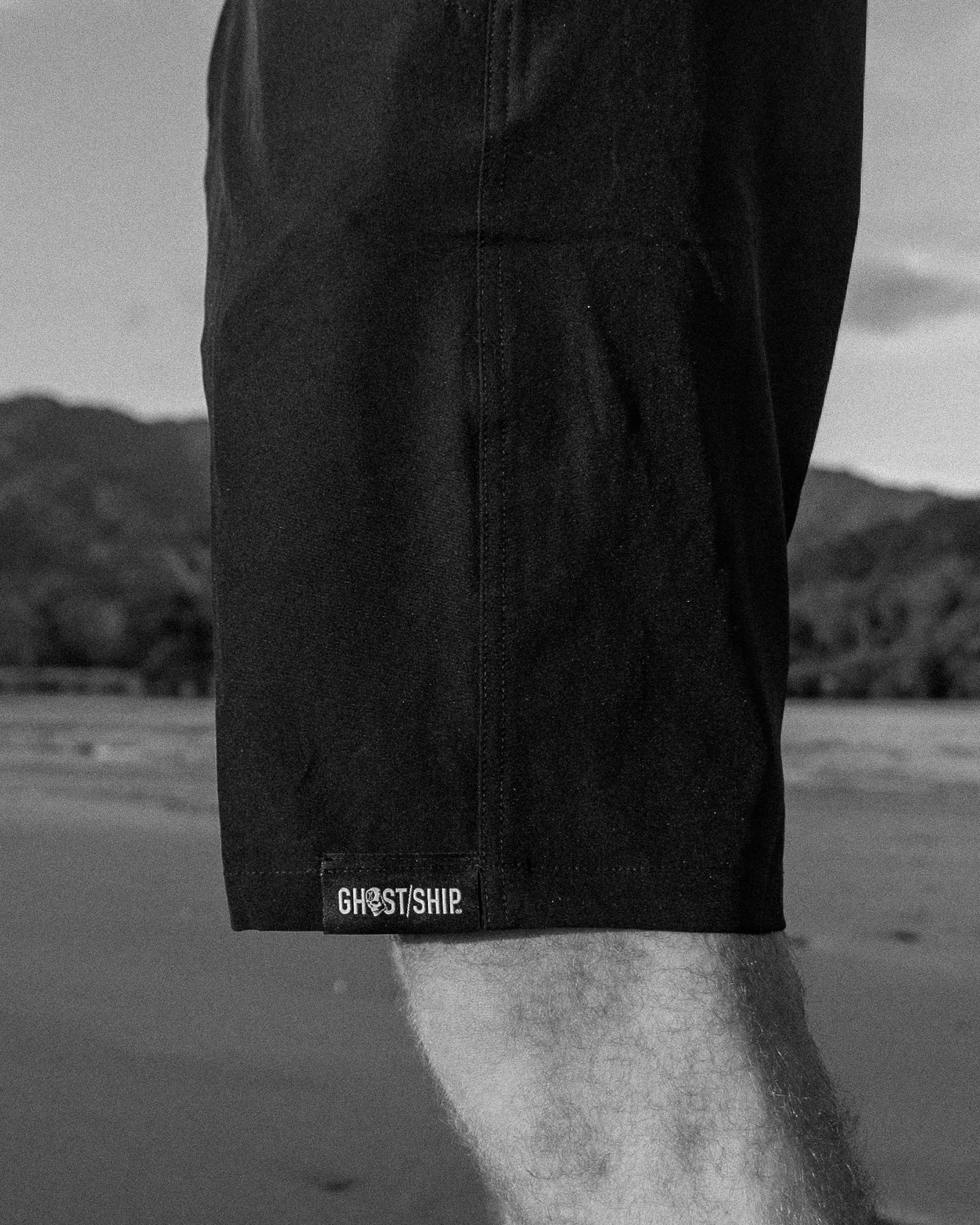 Hybrid Shorts - Black - GHOSTSHIP.Supply