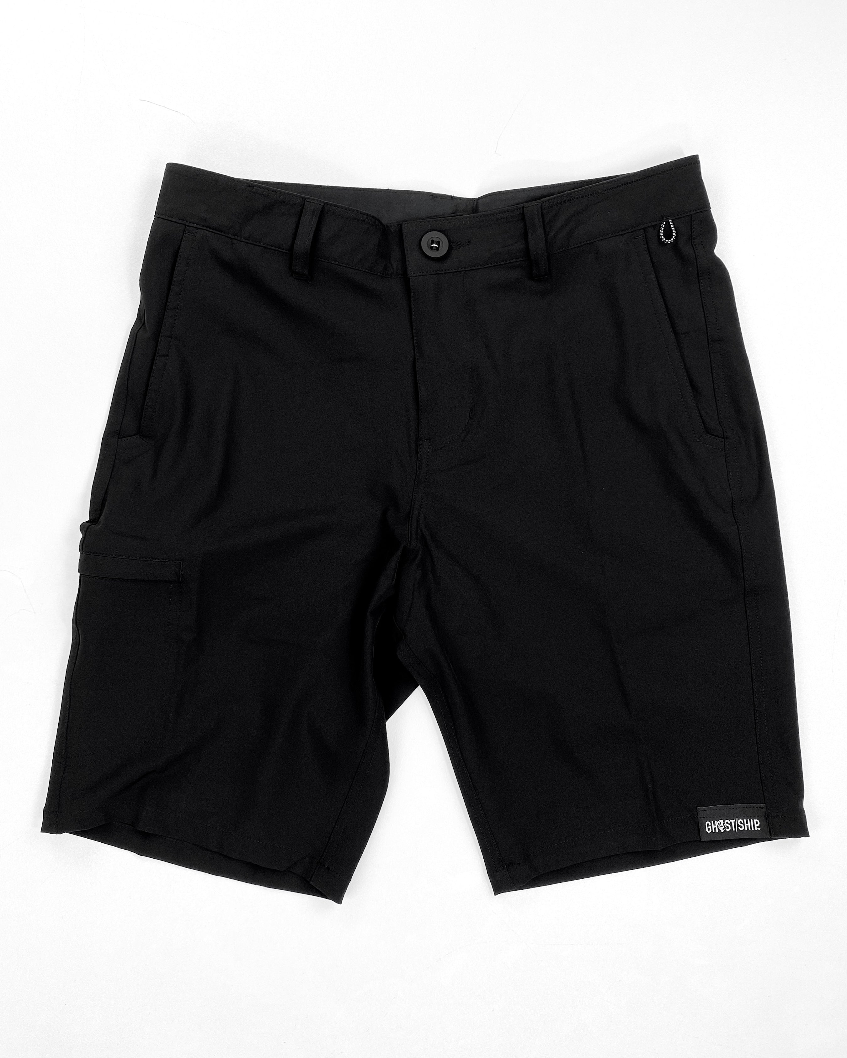 Hybrid Shorts - Black - GHOSTSHIP.Supply