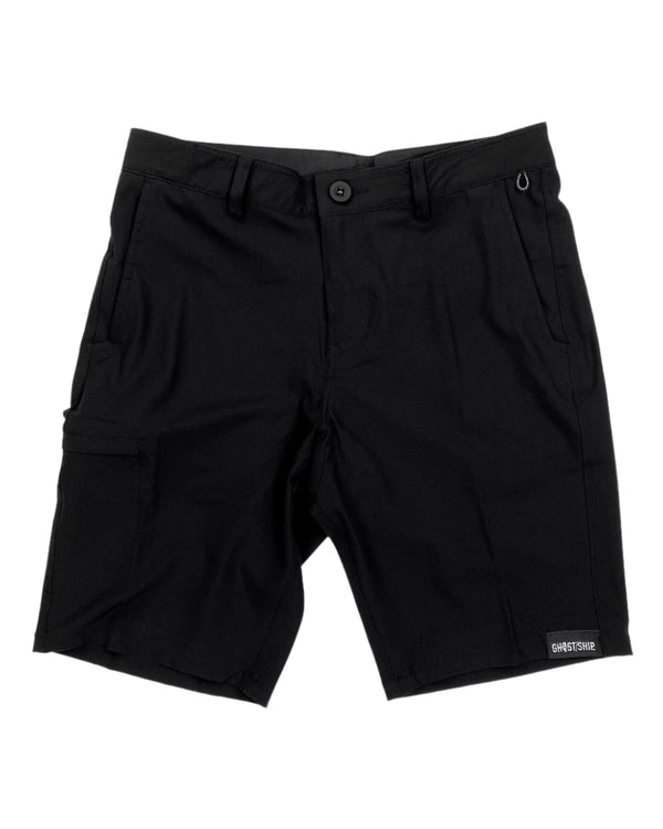 Hybrid Shorts - Black - GHOSTSHIP.Supply