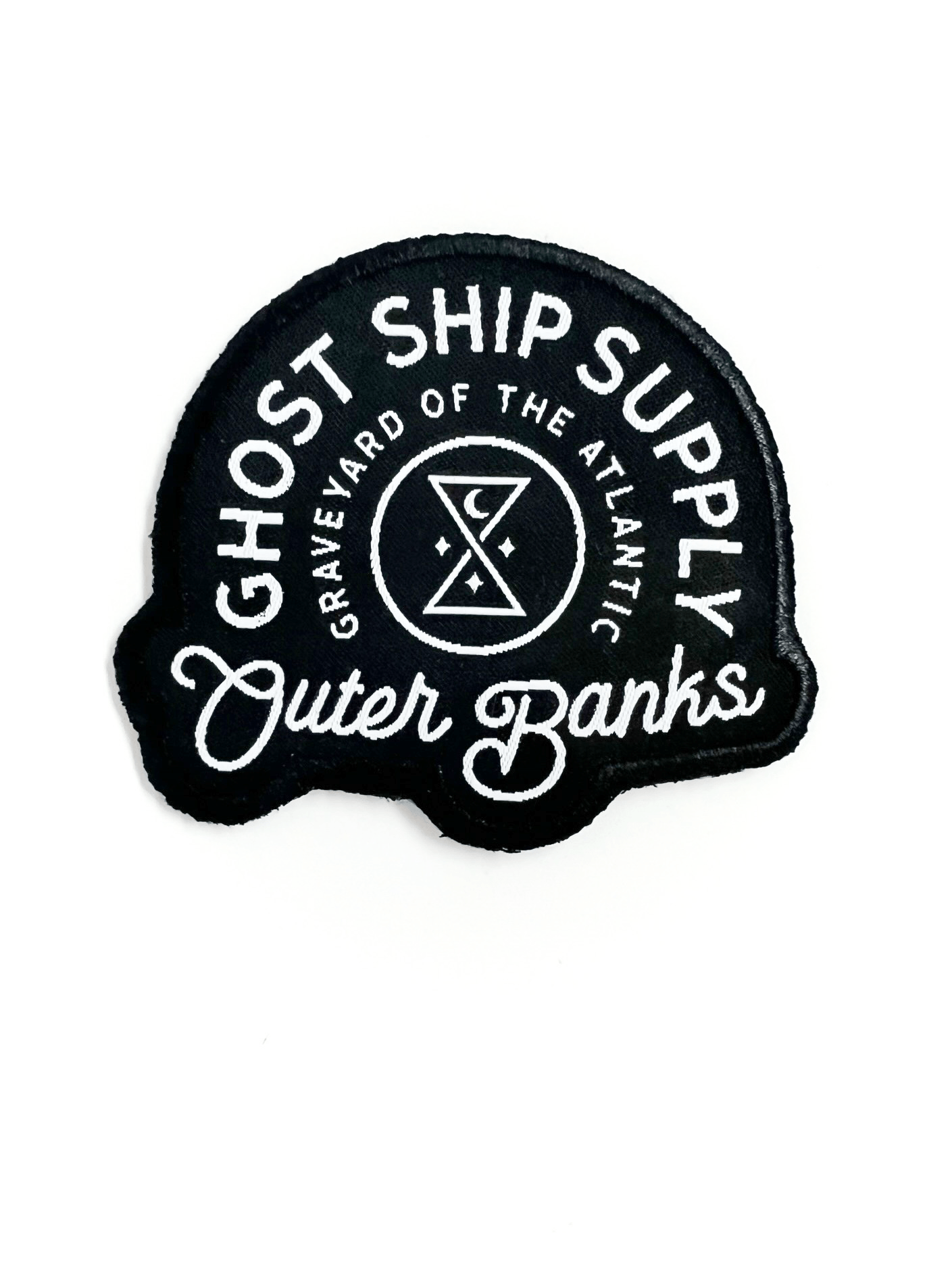 Insignia Black Woven Die Cut Patch - GHOSTSHIP.Supply