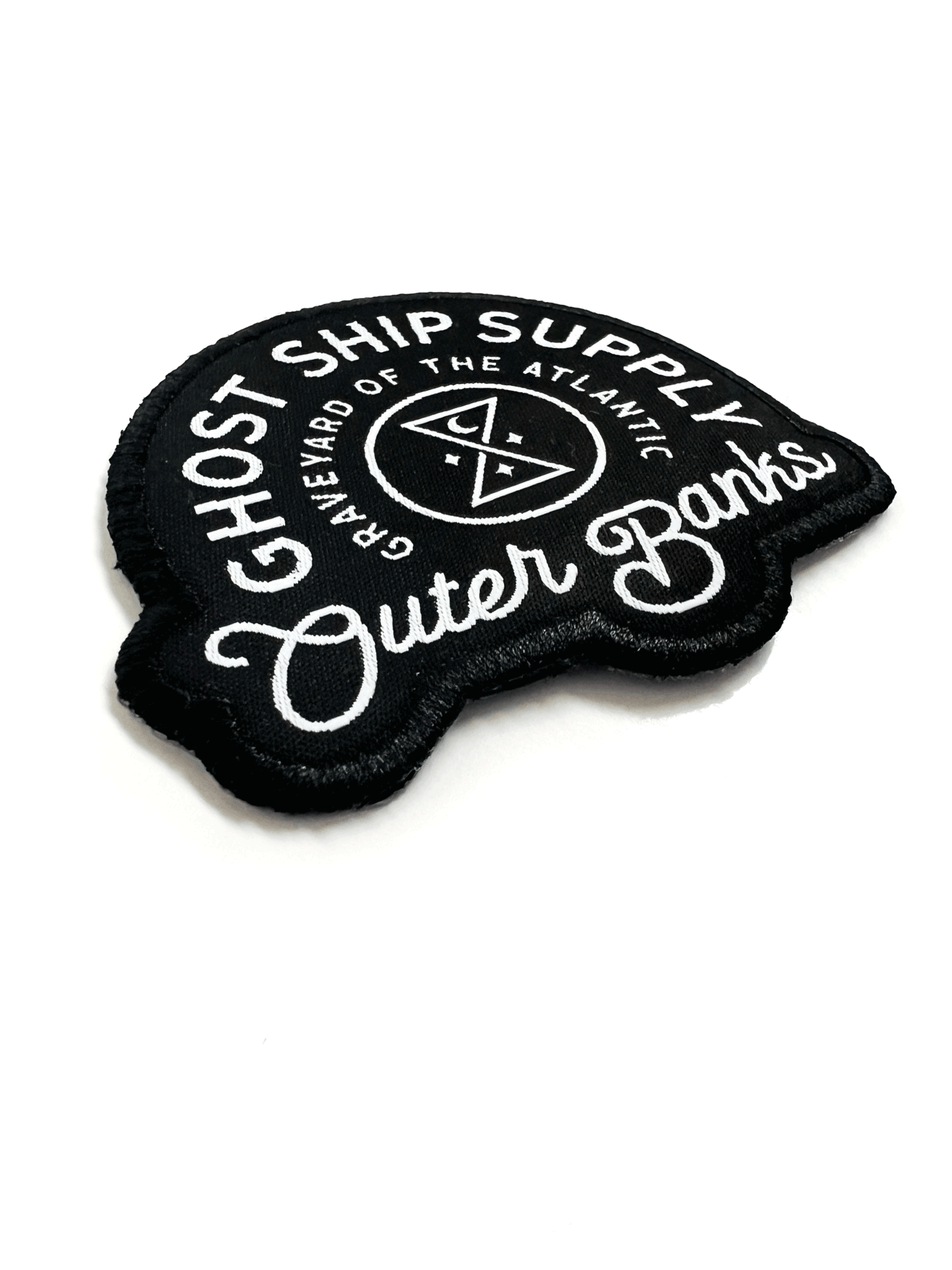 Insignia Black Woven Die Cut Patch - GHOSTSHIP.Supply