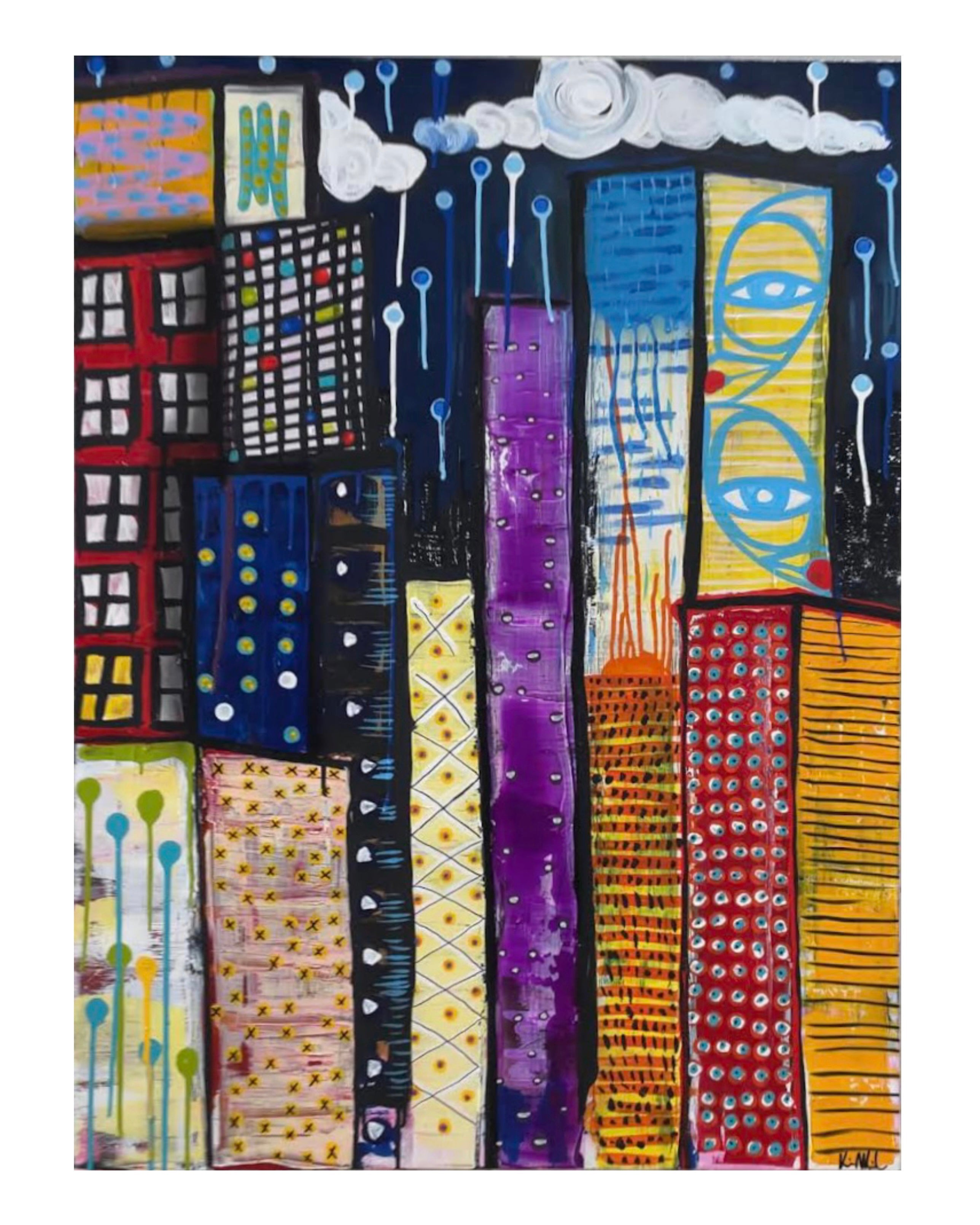 ‘It’s Raining in Tokyo’ By Kris Markovich - GHOSTSHIP.Supply