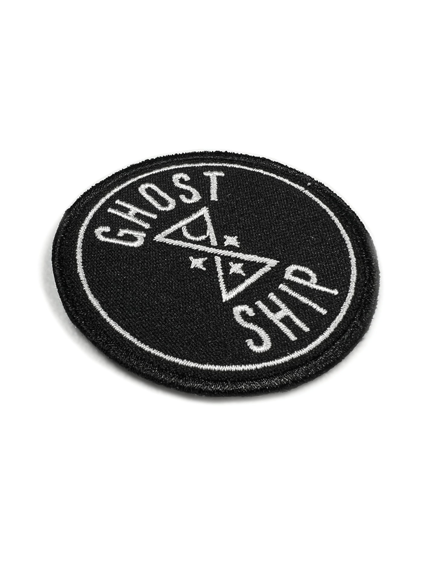 Postal Logo Embroidered Circle Patch - GHOSTSHIP.Supply