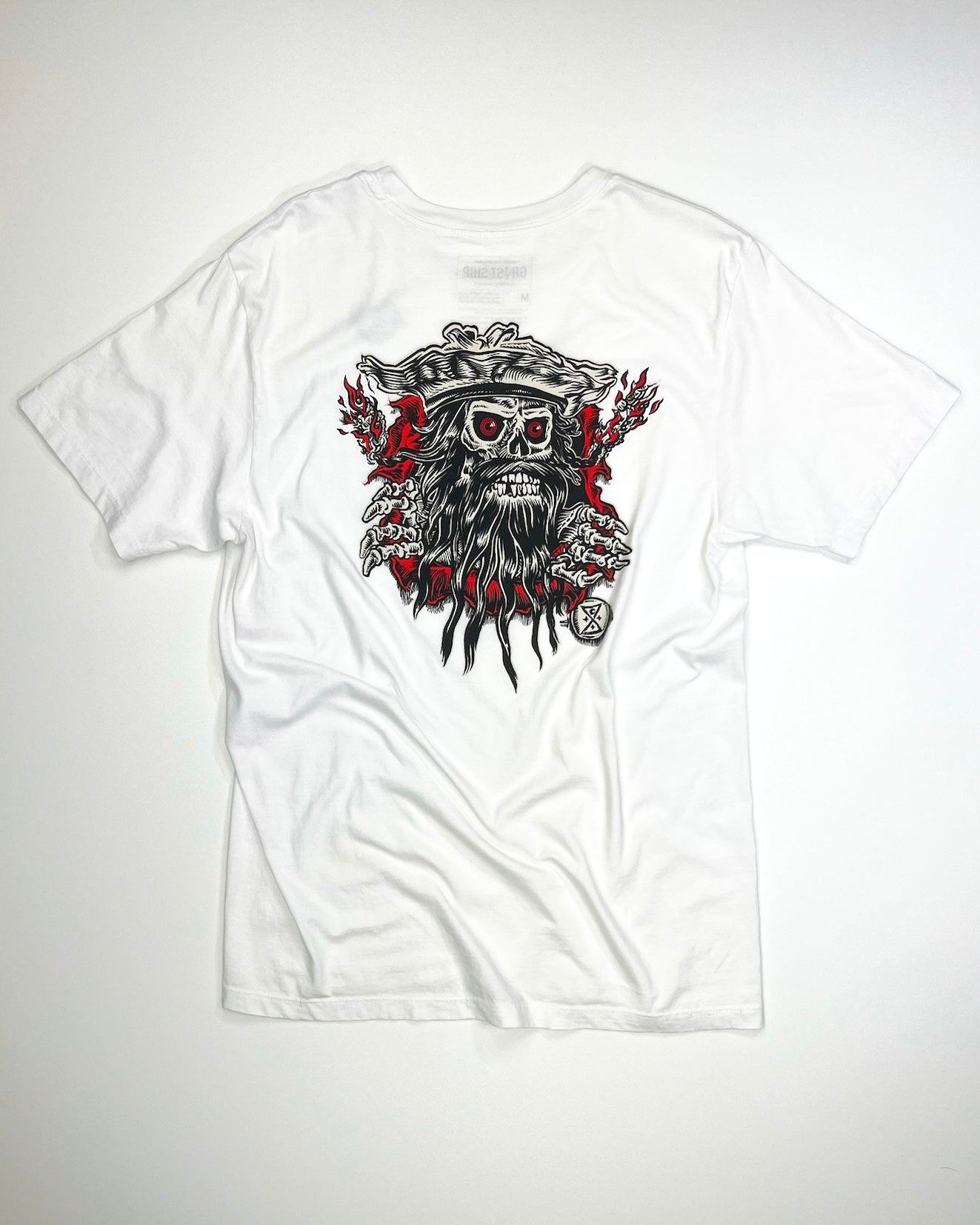The Ripper White Tee - GHOSTSHIP.Supply
