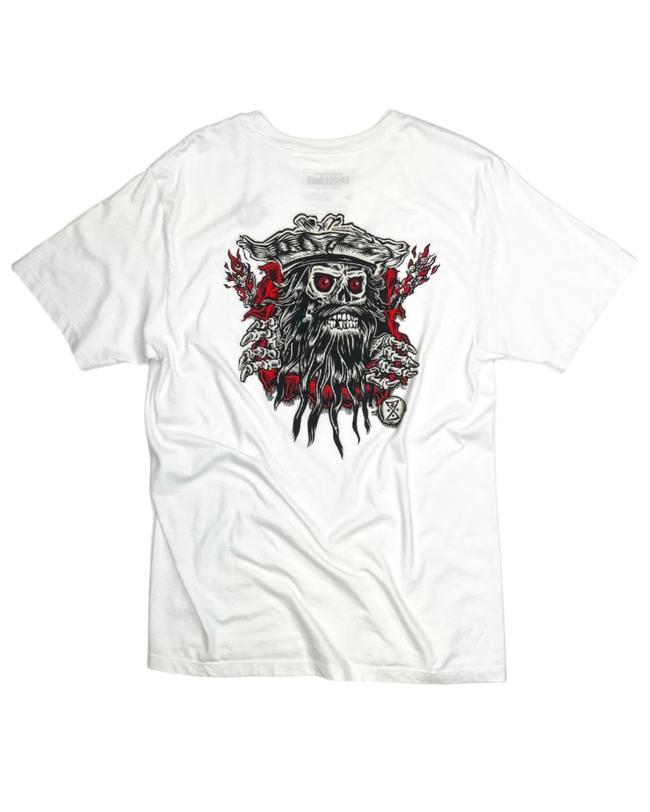 The Ripper White Tee - GHOSTSHIP.Supply