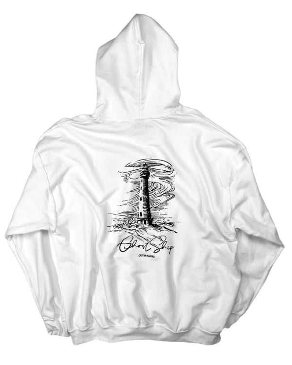 White First Light Hoodie - GHOSTSHIP.Supply