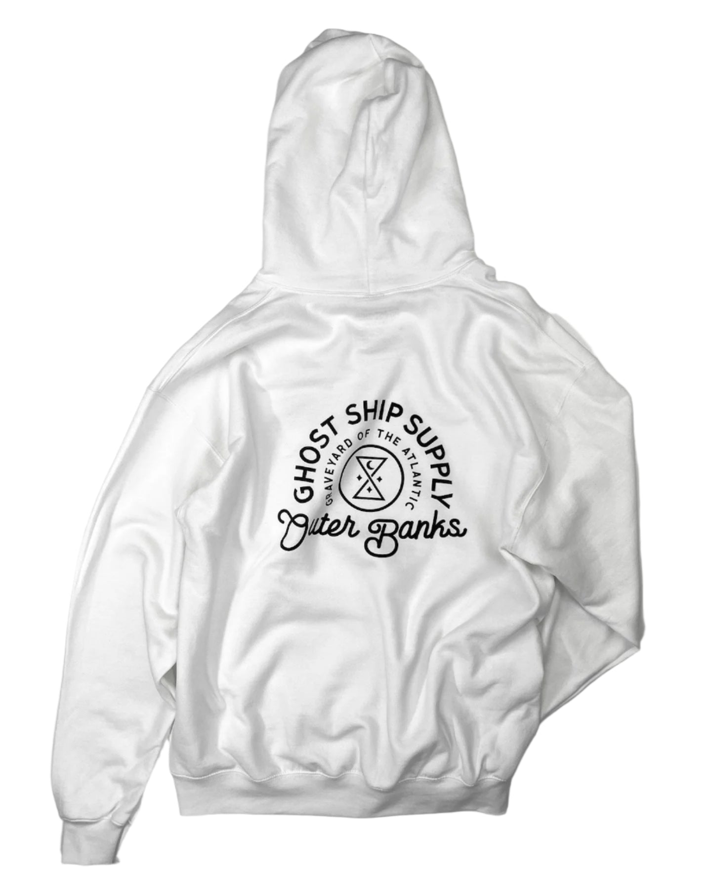 White Insignia Hoodie - GHOSTSHIP.Supply