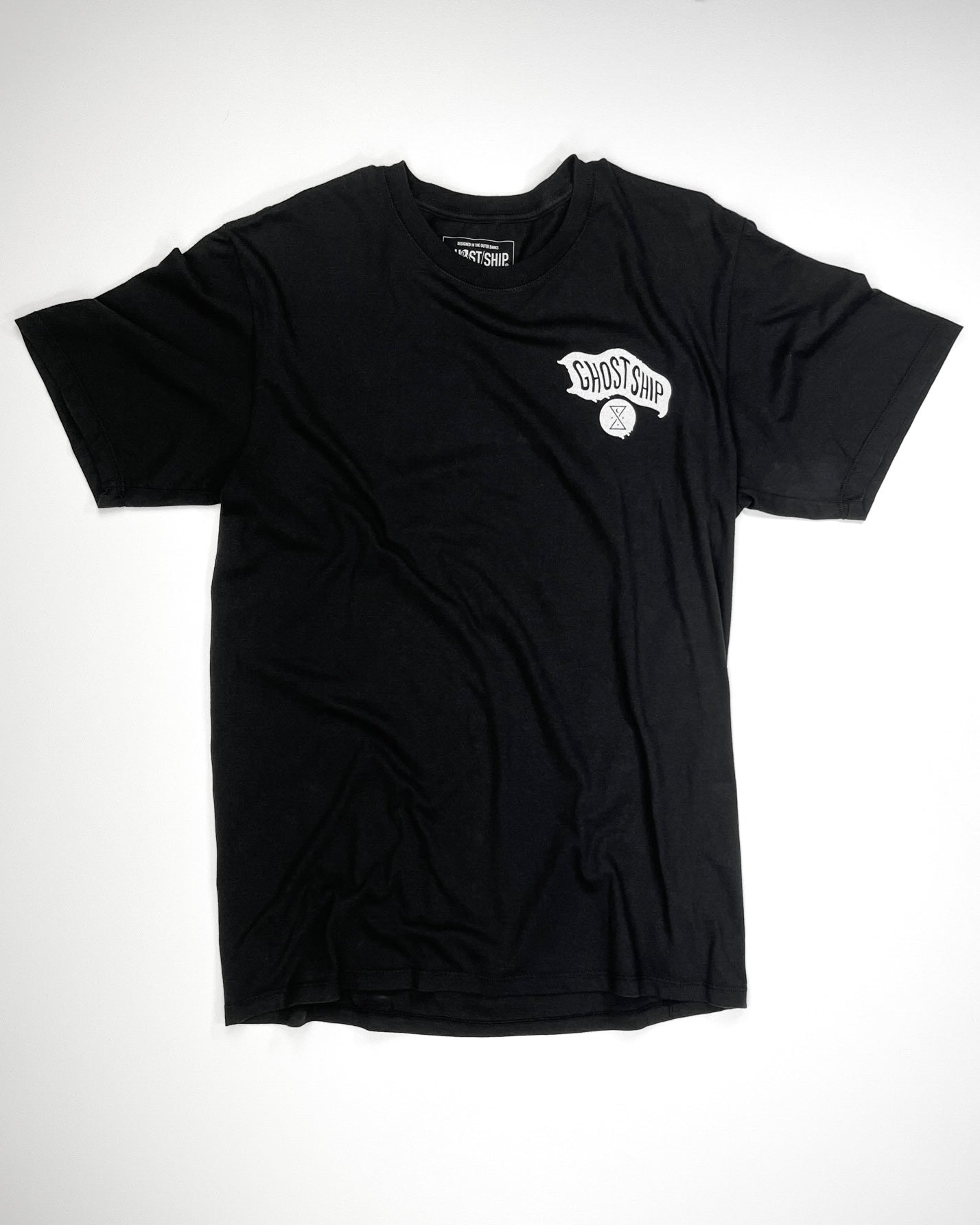 Wreckin Ship Black Tee - GHOSTSHIP.Supply